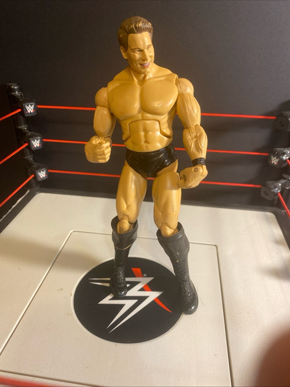Bradshaw JBL Jakks WWE Deluxe Build N' Brawl Series Wrestling Figure AEW
